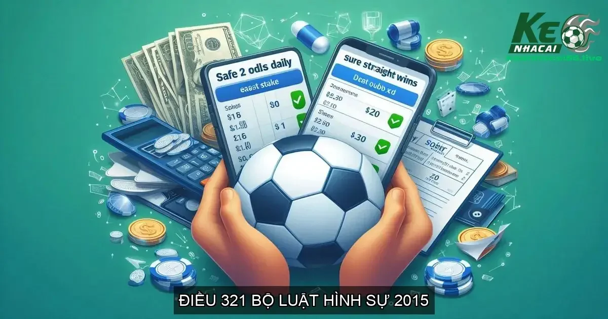 Cá Độ Bóng Đá Online Có Bị Phạt Không? 2 Điều 321 Bộ Luật Hình Sự 2015 (Sửa Đổi, Bổ Sung 2017) Về Tội "Đánh Bạc"