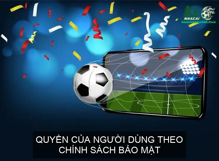 Quyền của người dùng theo Chính sách bảo mật