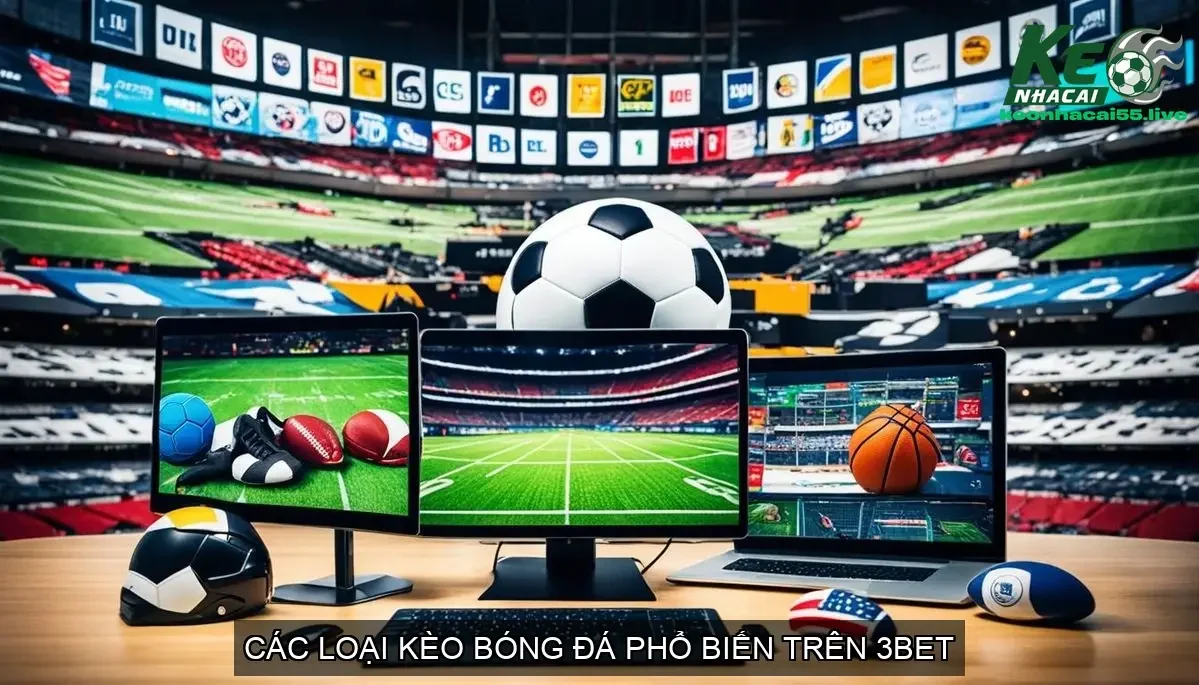 Các Loại Kèo Bóng Đá Phổ Biến Trên 3BET