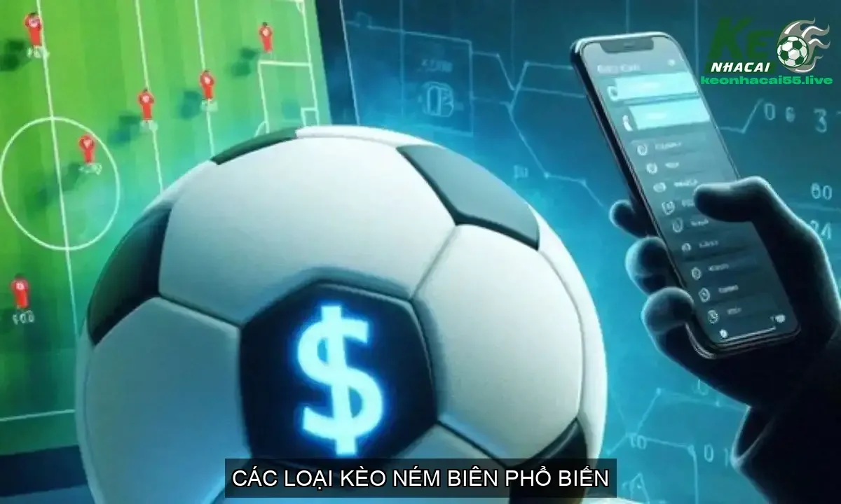 Kèo Ném Biên Bóng Đá Giải Mã Chi Tiết & Cách Thức Hoạt Động 3 Các Loại Kèo Ném Biên Phổ Biến